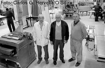 Fundadores Carpintería La Artística. Foto: Carlos G. Hervella/O Sil